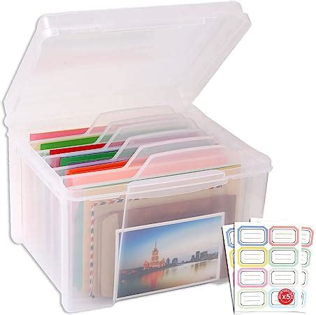 greeting card distribution box|Amazon.com: Greeting Card Storage Box.